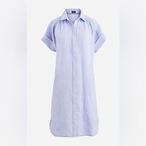 J. Crew Light Blue Shirt Dress